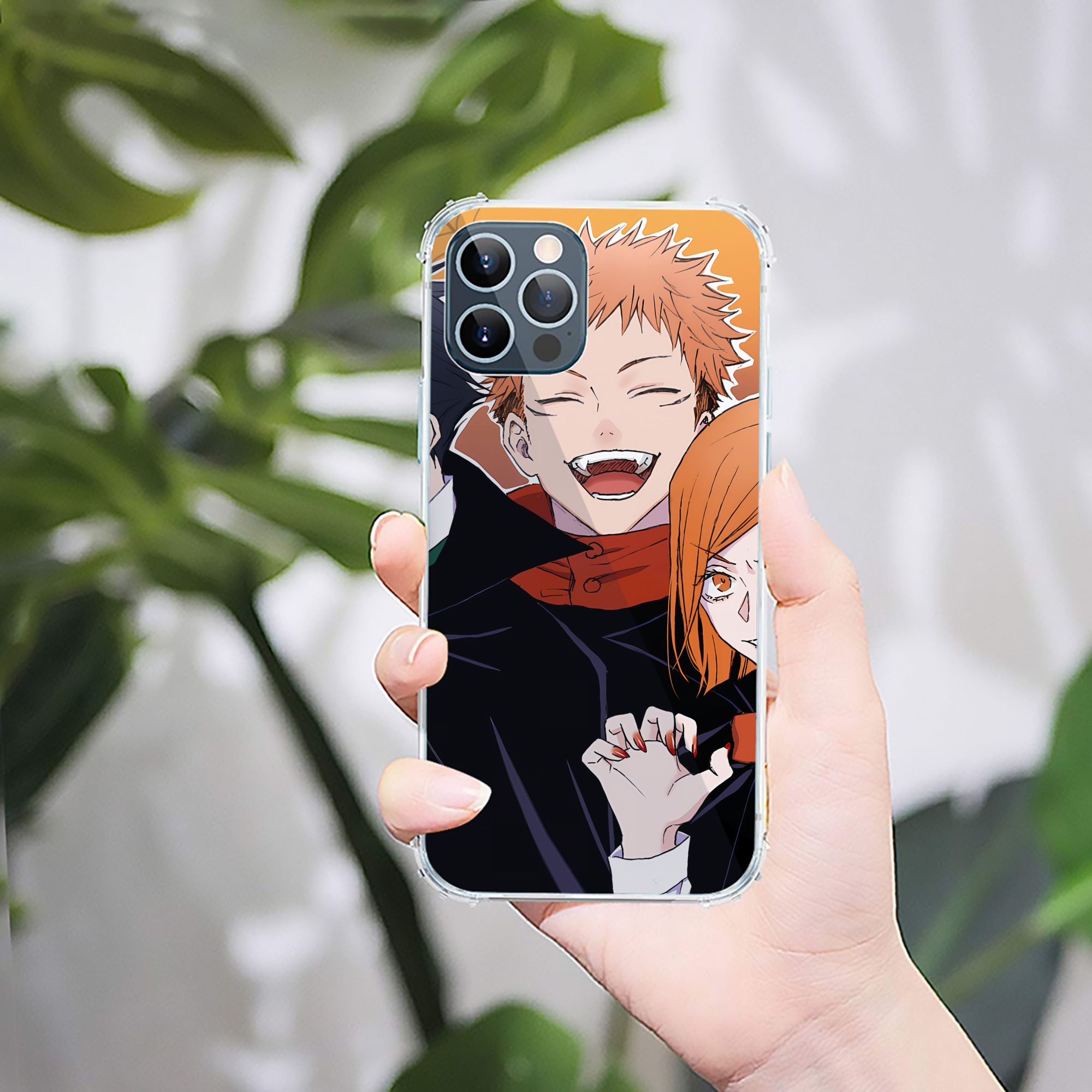 （画像用） SPY×FAMILY间谍家家酒 【iPhone 12シリーズ対応】透明スマホケース（クリアソフトケース）